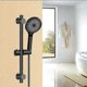 thumbnail image 4 of Matte Black Upgraded Shower Head Holder for Shower Bar (18-25mm) - Solid ABS, 4 of 5