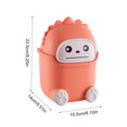 thumbnail image 2 of MesaSe Desktop Trash Bin Detachable Garbage Waste Box Portable Sundries Organizer Household Litter Living Room Kitchen, 2 of 9