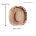 thumbnail image 2 of SDNall Personalized Wooden Name Money Box Wooden Deposit Box Twenty Six English Letters, 2 of 9