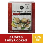 Sam's Choice Frozen Whole Farm Raised Cooked Clams, 7.76 oz