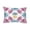 Purple, variant on Simply Daisy, 14" x 20" Pineapple and Spike Purple Abstract Decorative Outdoor Pillow