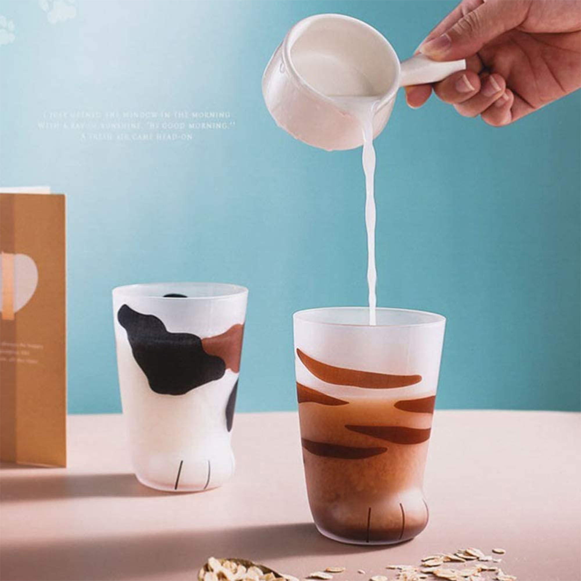 Creative New Cute Cat Claw Mug Underglaze Ceramic Cup Large-capacity  High-value Milk Shape Cup Home Kawaii Cup Coffe Cup Tea Cup