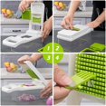 thumbnail image 2 of Vegetable slicer mandolin cutter, 12 in 1 Professional multifunctional vegetable cutter mandolin wit, 2 of 4