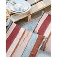 thumbnail image 2 of Pack of 2 Outdoor Pillow Covers, Multicolor Wood Garin Waterproof Square Throw Pillowcase Cushion Decorative Pillow Covers for Couch Patio Tent, 16x16 in, 2 of 6