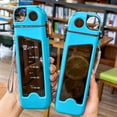 thumbnail image 4 of Leak-Proof Sports Water Bottle with Lid, BPA-Free Plastic Insulated Cup for Cold Drinks, Fast Cooling & Summer Hydration,D, 4 of 6