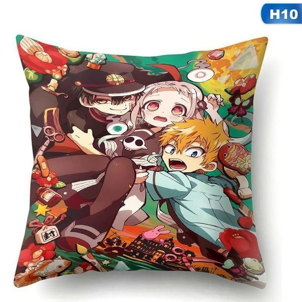 KABOER Anime Toilet-Bound Hanako-Kun Pillow Case Home Decorative Cushion Cover 18andquot;(No The ...