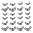 thumbnail image 3 of 24 Pcs Écrous à Ailes Poignée en Acier Inoxydable Écrous Papillons Kit d'Assortiment d'Écrous à Ailes, 3 of 7