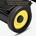 thumbnail image 4 of QinaQin 42/44-Inch Trailer Lawn Sweeper with Adjustable Brush Height, Easy-Dumping Hopper, and Heavy-Duty Grass Clipping and Leaf Collector, 4 of 8