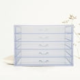 thumbnail image 5 of Topbathy Organizer For Manicure Tools Transparent Storage for Women Home Use 1Pcs, 5 of 6