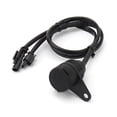 thumbnail image 2 of Adaptador de cargador de motocicleta, toma de corriente, puerto USB dual para F650GS F750GS F700GS F850GS F800GS F900R C400X, 2 of 5