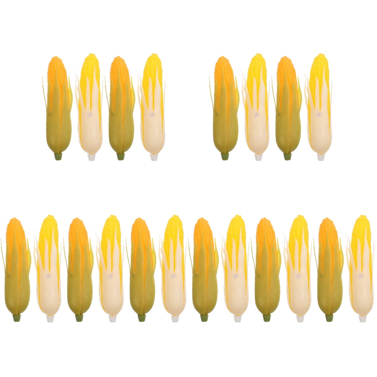 Hemoton 20 pcs Artificial Corn Lifelike Corn Plastic Corn Fake Corn
