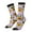 2 Black-1, variant on Cartoon Avocados Print Adult Socks for Men & Women,Calf Socks, Ankle Socks,Boots Socks,Breathable Casual Sock,Unisex Crew Socks