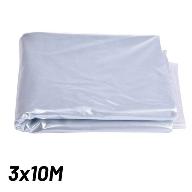 MYG Feuille de Plastique Polyéthylène Transparente pour Jardin, Matériau de Bricolage, Housse pour Toit de Serre