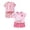 4PCS-H, variant on CAICJ98 Toddler Baby Summer Clothes for Girls 3 6 12 18 24 Months 2T 3T 4T 5T Girls Outfits Short Sleeve Cute Print T-shirts Tops & Shorts Set 4Pcs,Size 18-24 Months