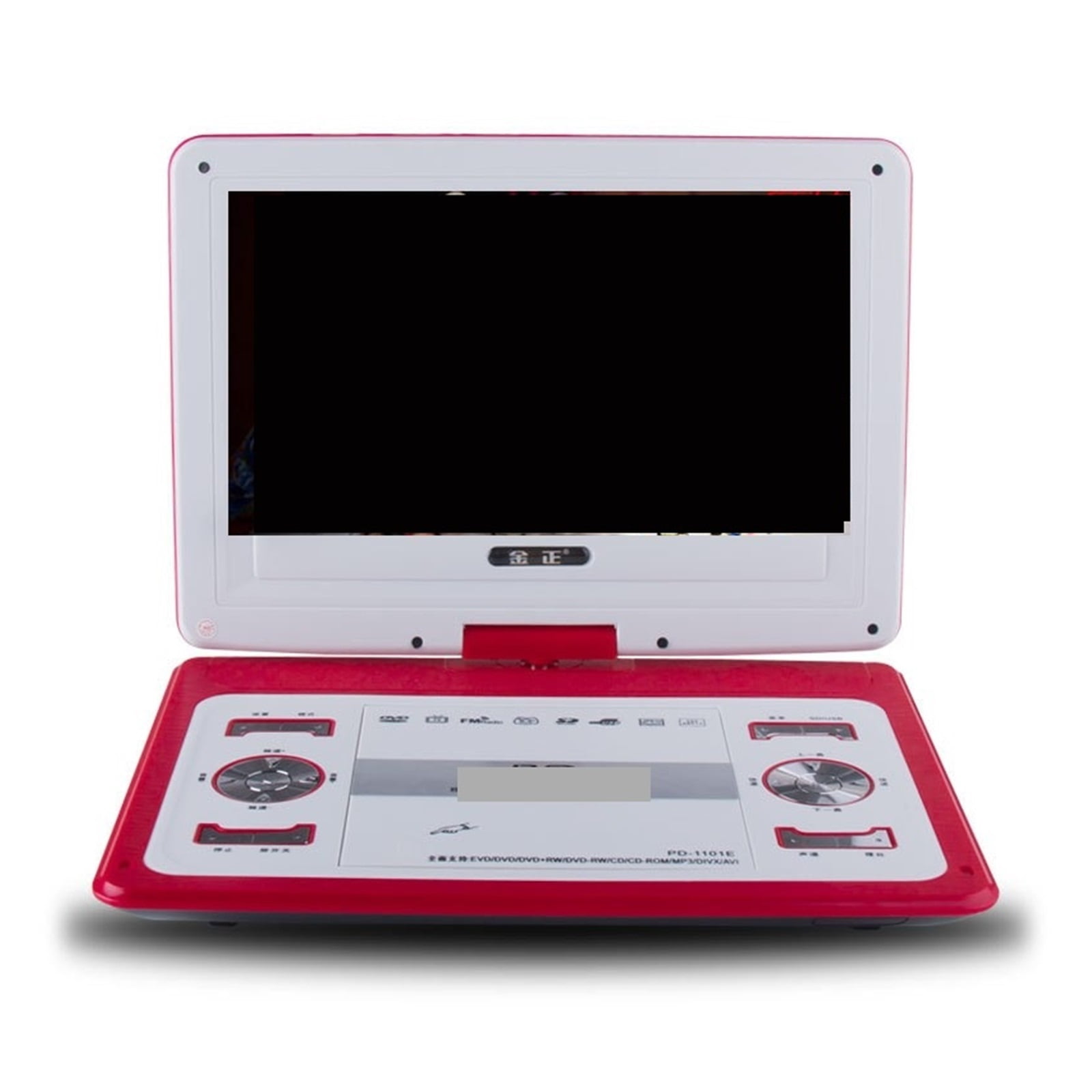 HD Big Screen 14 Inch Video DVD Player Portable Dvd Support Card U Disk Game Move MP3 Speaker Support Digital TV Game Consoles Upgrade Drive