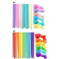 thumbnail image 2 of 6 Rolls Party Streamer Assorted Crepe Paper Streamer Photo Booth Backdrop Decor, 2 of 8