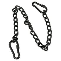 FUTUREORYY 1 Set Swing Chain for Swinging Chairs 66x1.5x0.4in Black High Hardness