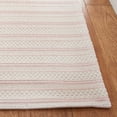 thumbnail image 3 of SAFAVIEH Martha Stewart Cotton Striped Area Rug, Pink/Ivory, 5' x 7', 3 of 8