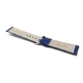 thumbnail image 4 of 24mm Mens' Alligator Style Leather Watch Strap Band, Stainless Steel Buckle, 4 of 7