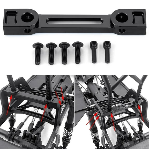 Aluminum Alloy Body Post Fixing Mount Bracket for 1/10 RC Crawler Axial SCX10 PRO AXI03028 Upgrade Parts