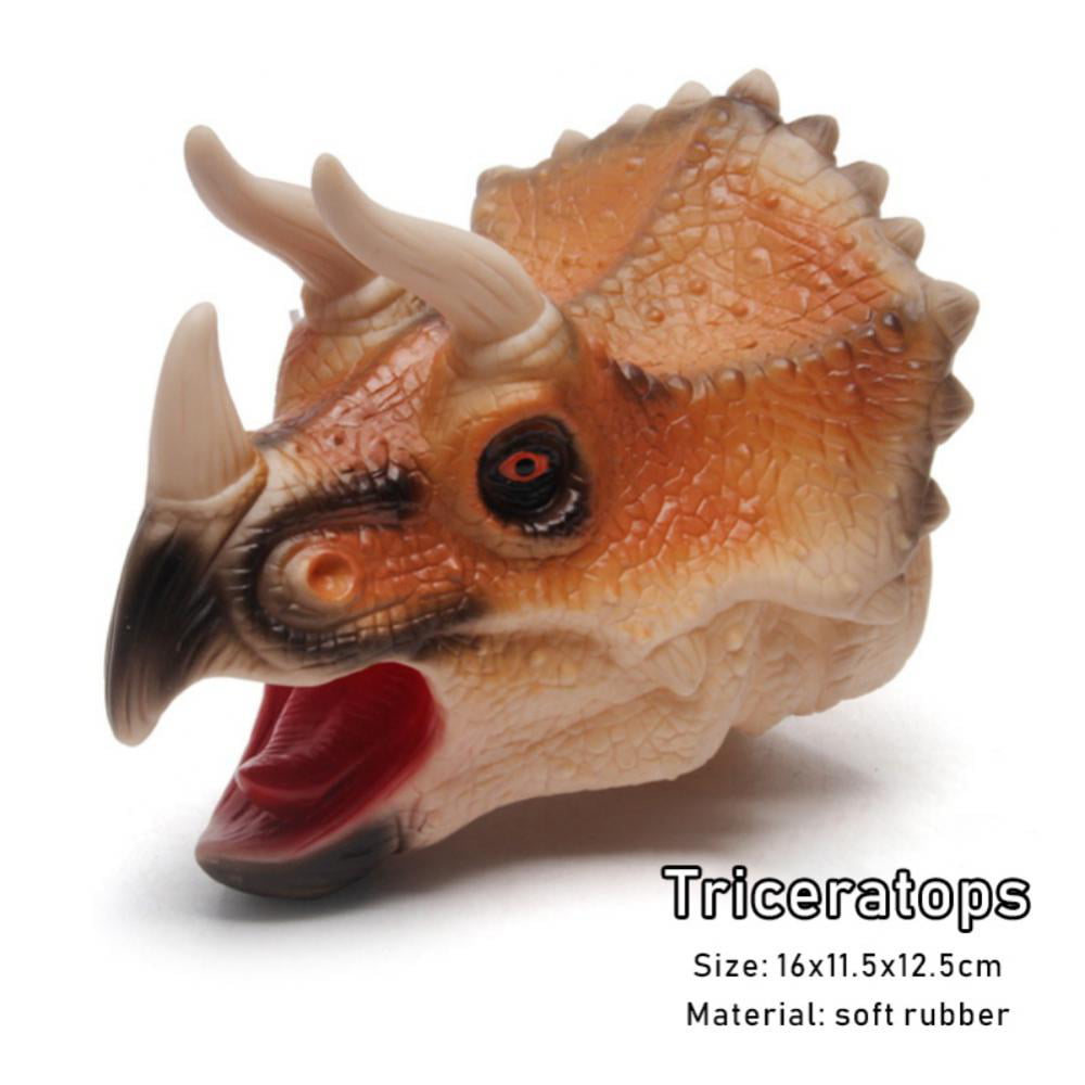 Fancy Dress 30 Blue Triceratops Foam Dinosaur Childrens Masks by Blue Frog Toys 