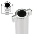 thumbnail image 4 of Llave de Gabinete Eléctrico, Llave de Caja de Medidor de Agua de Aleación de Zinc con Agujero de 5.5mm 5Pcs, 4 of 4