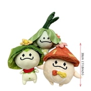 Yejue Genshin Impact Aranara Plush Toys Sumeru Doll Stuffed Plushie Figure Merch for Gift Birthday Christmas Anime Game Decoration Cosplay Gift