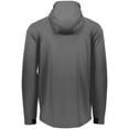 thumbnail image 3 of Holloway Sportswear XL Limitless 1/4 Zip Hoodie Carbon/Carbon 222584, 3 of 5