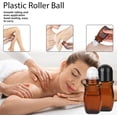 thumbnail image 6 of 1oz  Glass Roll- Bottles 1OZ  Glass Deodorant Roll- Bottle (Includes Plastic Roller Ball & 2 Openers) Perfume Roll- Bottle Deodorant Container Suitable for Essential Oils (4-Pack), 6 of 6