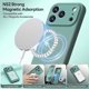 thumbnail image 2 of Funda de Silicona Premium, Forro de Microfibra, a Prueba de Golpes, para iPhone 17 Pro 6.3", Verde Pino, 2 of 7