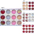 thumbnail image 3 of UDIYO 12 Jars/1 Box Shiny Sweet Pattern Manicure Nail Art Eye Make-up Sequin DIY Tool, 3 of 7