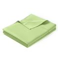 thumbnail image 2 of 500 Thread Count 100% Egyptian Cotton 3-Piece Flat Sheet (1 Flat + 2 Pillow Covers) Size Full XL Color Sage Solid, 2 of 5