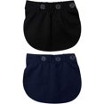 thumbnail image 1 of Hweilai Pantalon de Grossesse Extensible Extensible à la Taille Réglable 2 Couleurs (2 Pièces), 1 of 5