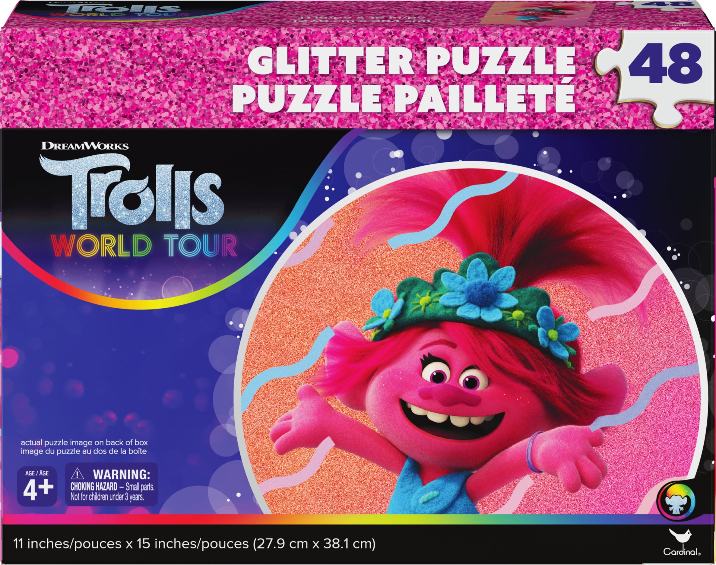 Trolls World Tour 48-Piece Glitter Puzzle