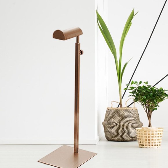 Soporte de exhibición de bolso ajustable de acero inoxidable Estantes de Plata Oro Rosa Hugo soporte de exhibición del bolso