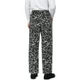 thumbnail image 3 of TOPTIE Classic Baggy Printed Chef Pants with Drawstring Waist Kitchen Restaurant Work Pants, 3 of 6