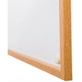 thumbnail image 3 of Viztex® Lacquered Steel Magnetic Dry Erase Boards with an Oak Effect Frame - 24" x 36", 3 of 4