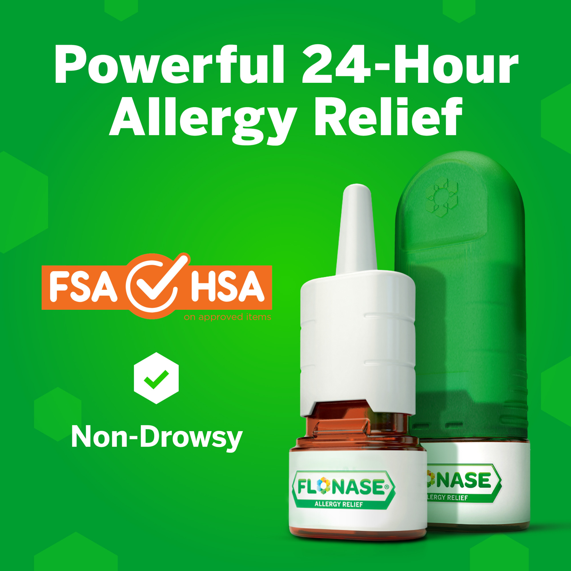 Flonase 24 Hour Non-Drowsy Decongestant Allergy Relief Medicine Nasal Spray, 72 Sprays - image 5 of 10