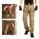 thumbnail image 5 of Pantalones de trabajo para hombre Nikou multibolsillos suaves elásticos ligeros informales para senderismo color caqui L, 5 of 11