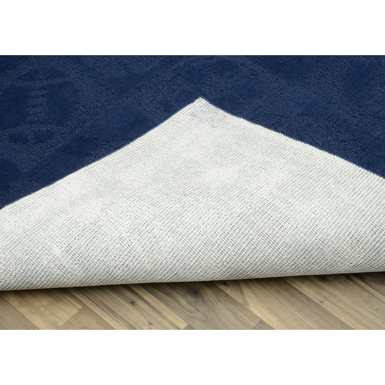 Garland sports ball 7 x 9 Navy Indoor Solid Area Rug Garland sports ball 7 x 9 Navy Indoor Solid Area Rug