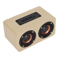thumbnail image 4 of Wooden  Speaker Retro  Subwoofer AUX Stereo Speaker for Home Tablet, 4 of 7