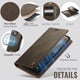 thumbnail image 5 of CaseMe Funda Tipo Billetera para iPhone 16 Pro Max Compatible con Magsafe, 2 en 1 de Piel Sintética [Bloqueo RFID] Tarjetero Abatible con Soporte Magnético a Prueba de Golpes Desmontable, 5 of 10
