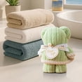 thumbnail image 1 of Bonitas toallas de baño con forma de oso. Regalos., 1 of 6