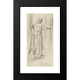thumbnail image 2 of Albert Sterner 14x24 Black Modern Framed Museum Art Print Titled - F.L. Portrait of Woman with Back to Viewer, at Window (1900), 2 of 5