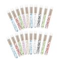 thumbnail image 1 of Minnieouse 20 Pieces Lash Shampoo Brushes Cosmetic Off Tool Lash Peel Remover Pinceles de maquillaje y herramientas 7 colores + oro, 1 of 1