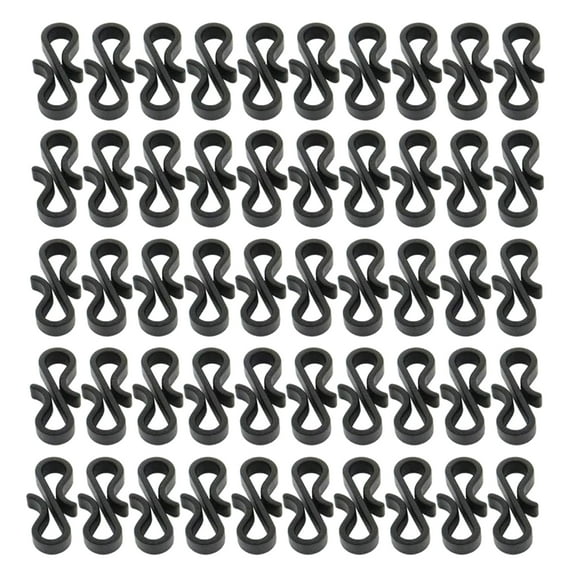 10/50Pcs Outdoor Light Clips Wedding Christmas Tree Home Decoration Hooks Plastic Gutter Hooks for Hanging Outdoor Light