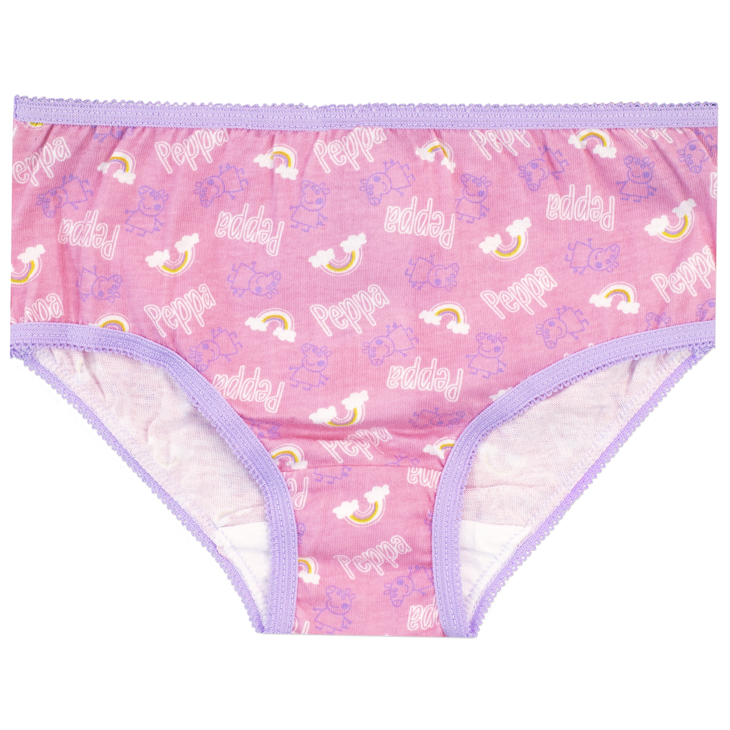 Peppa Pig Toddler Girl Briefs 7-Pack, Sizes 2T-4T UK