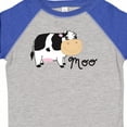 thumbnail image 4 of Inktastic Moo Says the Cow Boys or Girls Toddler T-Shirt, 4 of 5