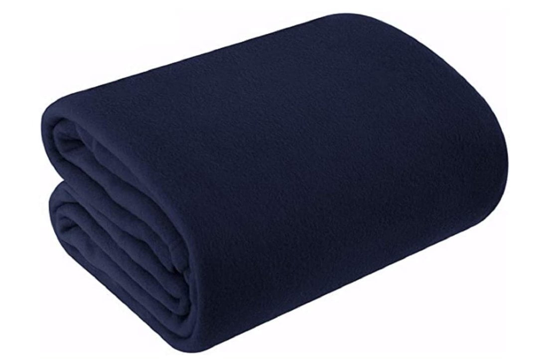 JMR Beige Soft Warm Twin Size Fleece Blanket Throw Microfiber Plush