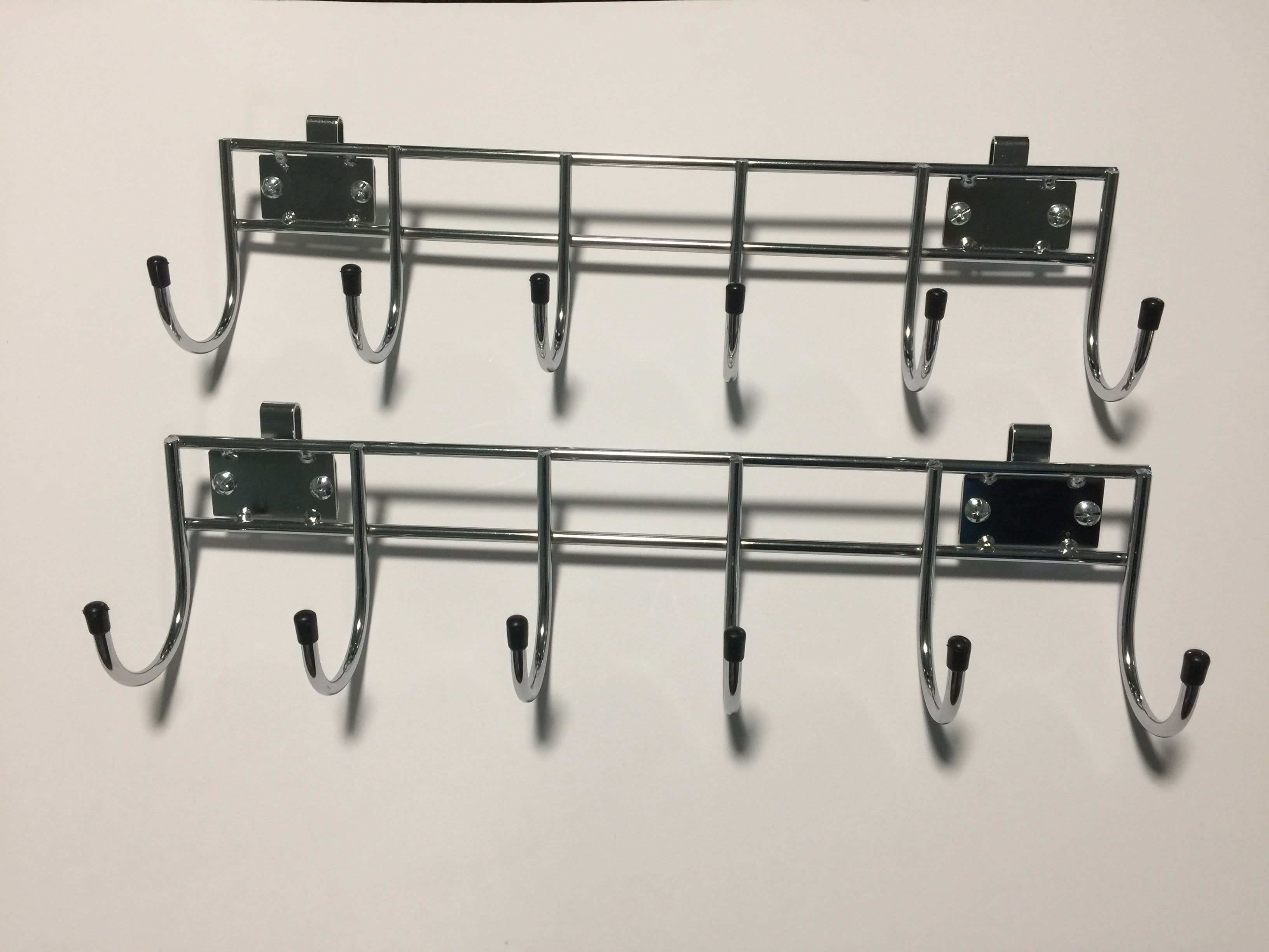 Hss Wire Shelving 18 Wide Side Bar W 6 Hooks No Collar Add On Hss Wire Shelving 18 Wide Side Bar W 6